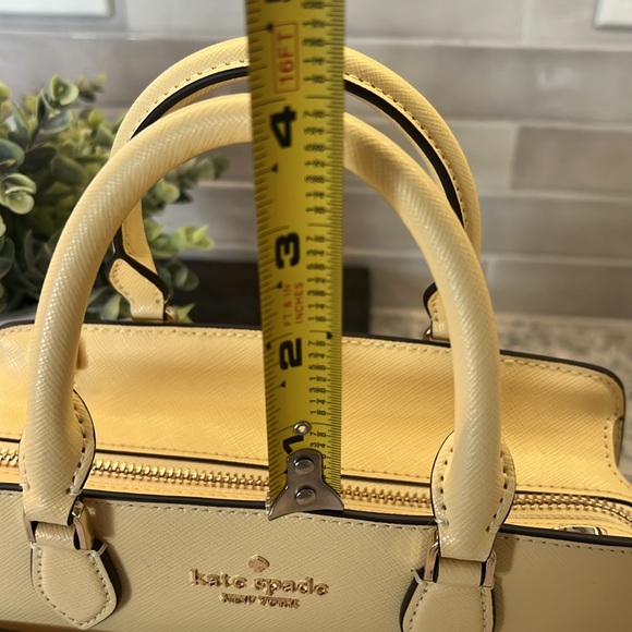 🎉Host Pick🎉Kate Spade Madison Small Satchel in Butter Color - Picture 9 of 14